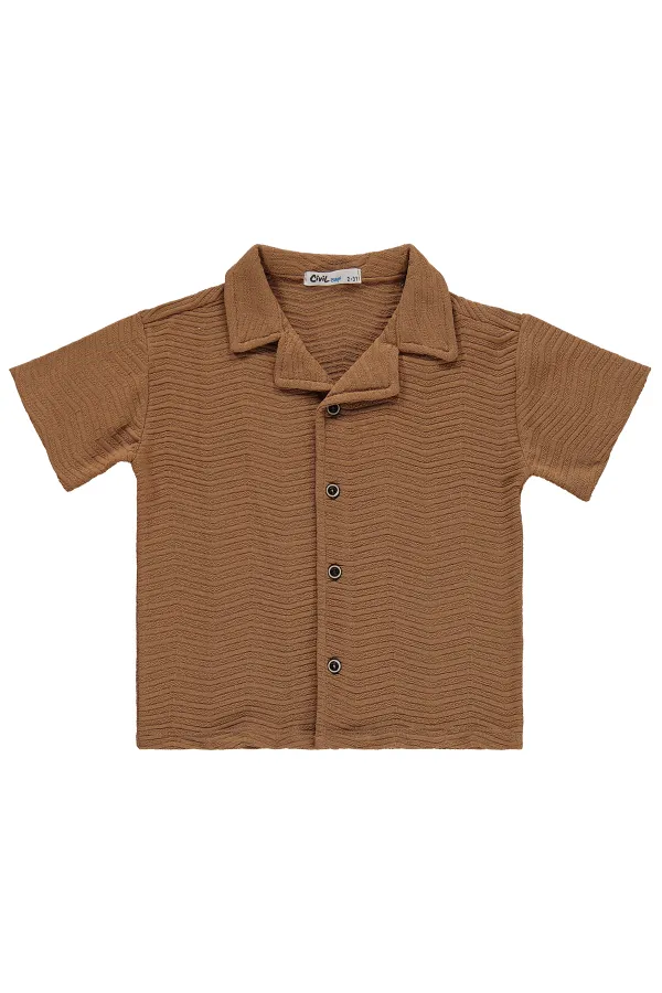 Ensemble d'équipe pour garçons de 2 à 5 ans, marron - Pack