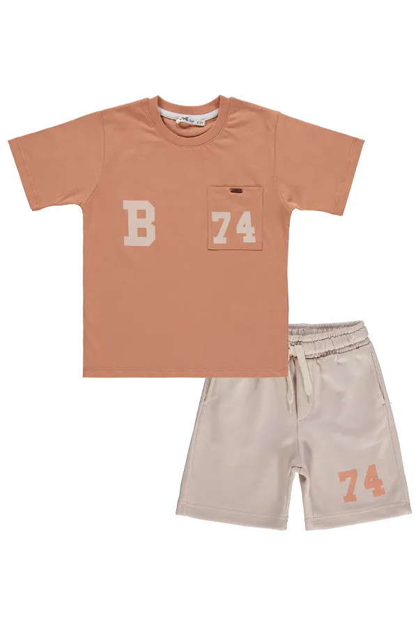 Boys' Team Set 2-5 Years Old, Terracotta - Pack