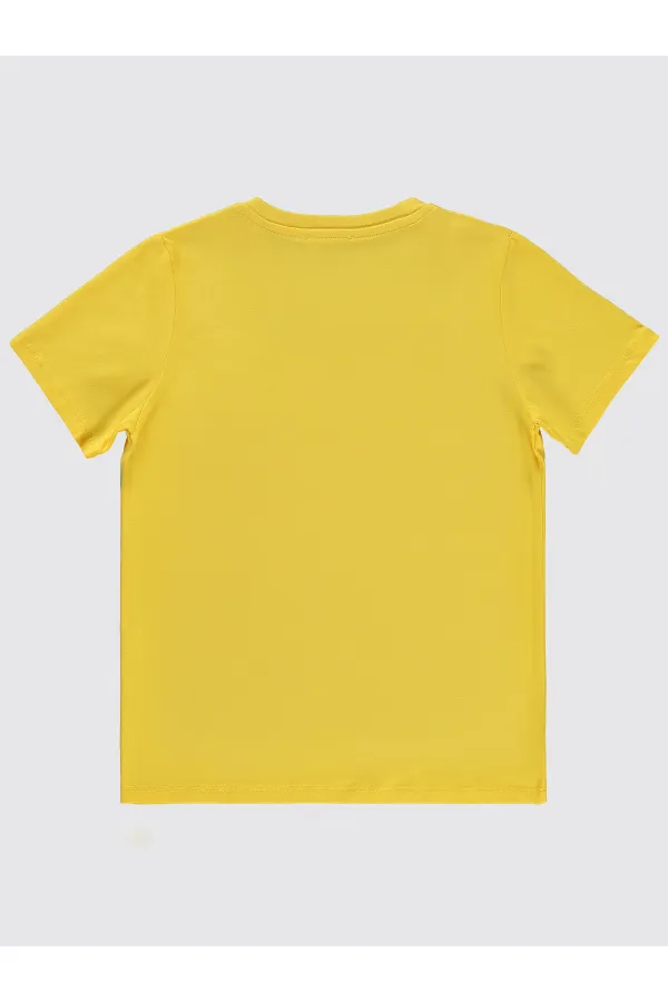 Boys T-Shirt 10-13 Years Yellow - Package