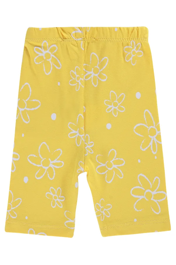 Leggings bébé jaunes 0-24 mois - Lot