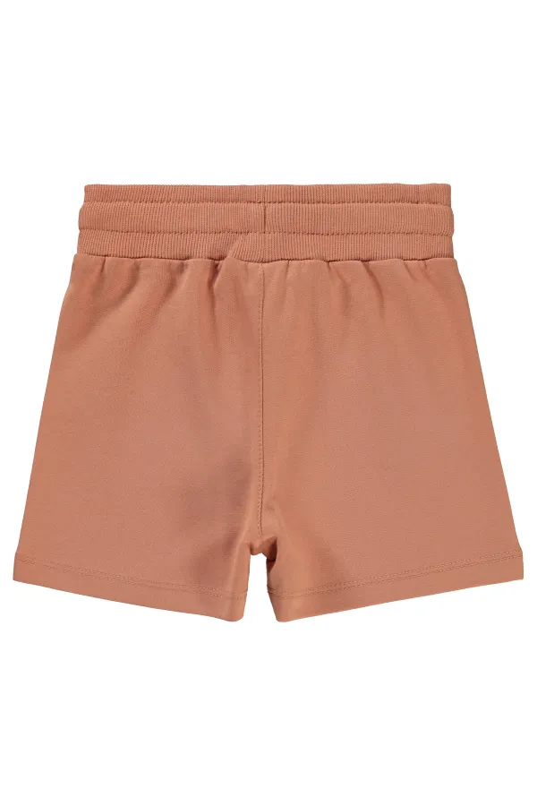 Erkek Çocuk Şort 2-5 Yaş Kiremit - Paket