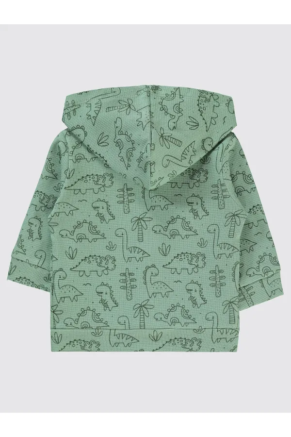 Gilet bébé 0-24 mois kaki doux - Lot