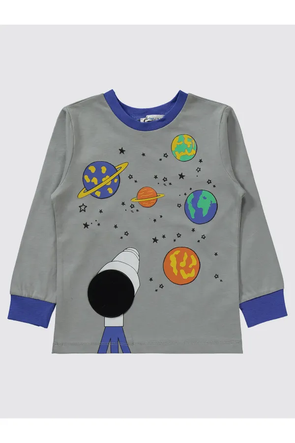 Ensemble pyjama garçon 2-5 ans Saks - Emballage