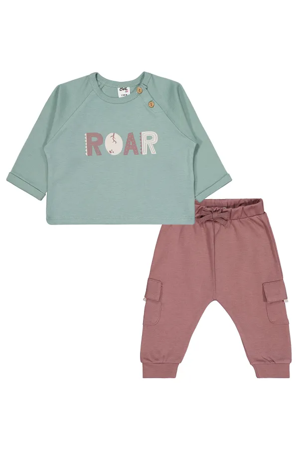 Baby Set 0-24 Months Almond Green - Package