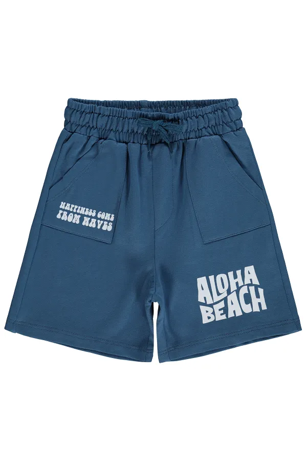 Boys' Shorts, Ages 2-5, Petrol - Pack Boys' Shorts, Ages 2-5, Petrol - Pack