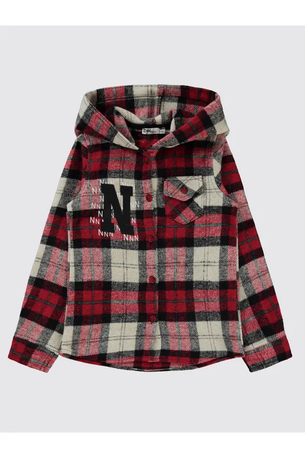 Chemise beige pour fille 10-13 ans - Emballage