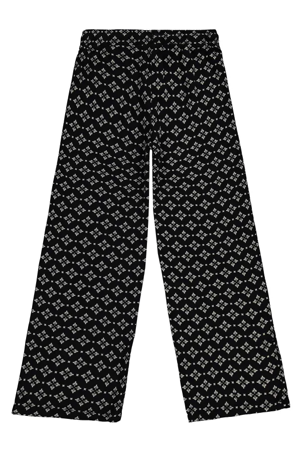 Pantalon noir pour fille, 10-13 ans - Lot