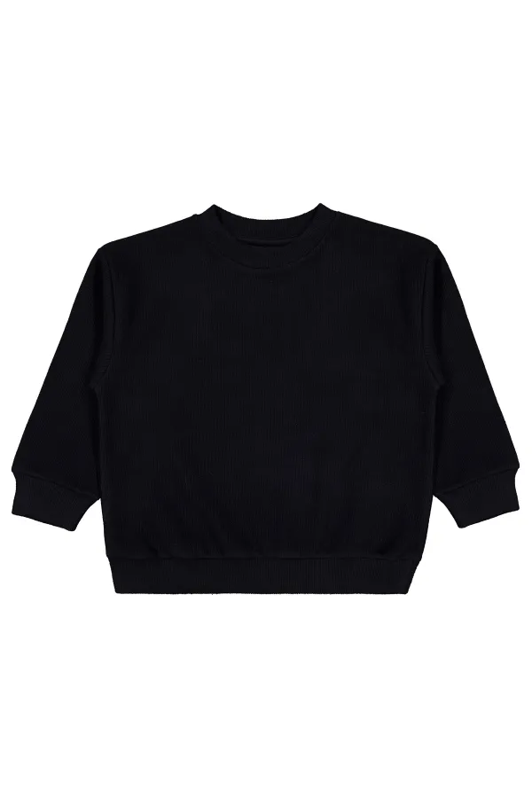 Boys Sweatshirt 2-5 Years Old Black - Pack Boys Sweatshirt 2-5 Years Old Black - Pack
