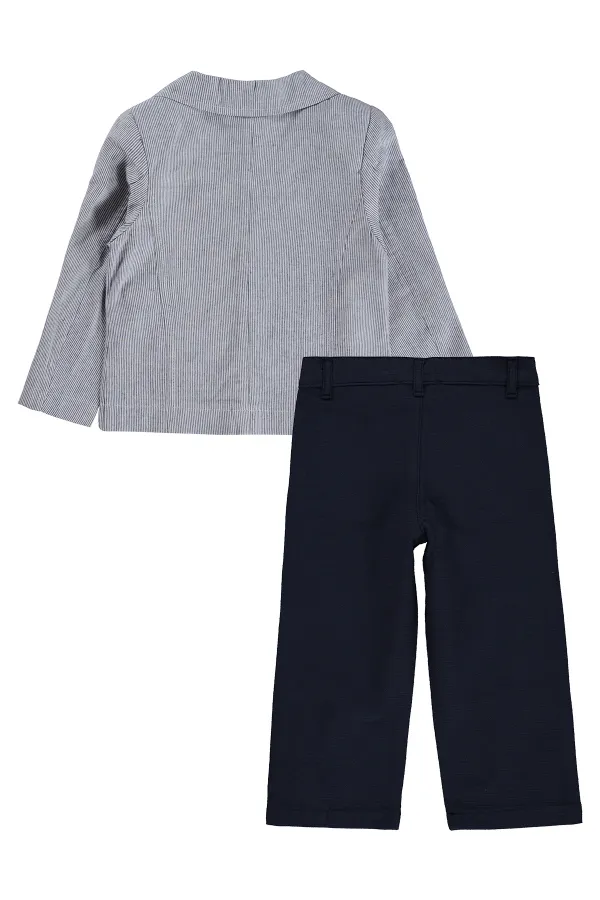 Ensemble d'équipe pour garçons de 2 à 5 ans, bleu marine - Pack