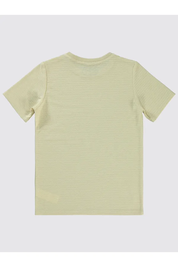 Erkek Çocuk Tişört 10-13 Yaş Taş Rengi - Paket