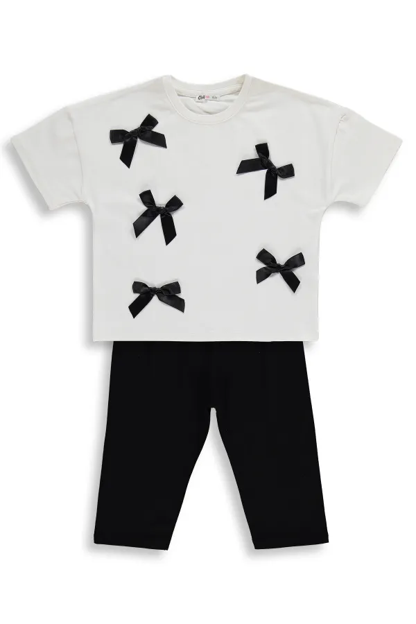 Girls' Team Set, Ages 6-9, Off-Black - Package