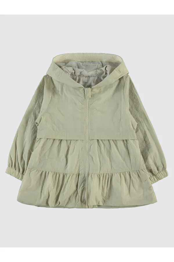 Kız Çocuk Yağmurluk 2-5 Yaş Bej - Paket