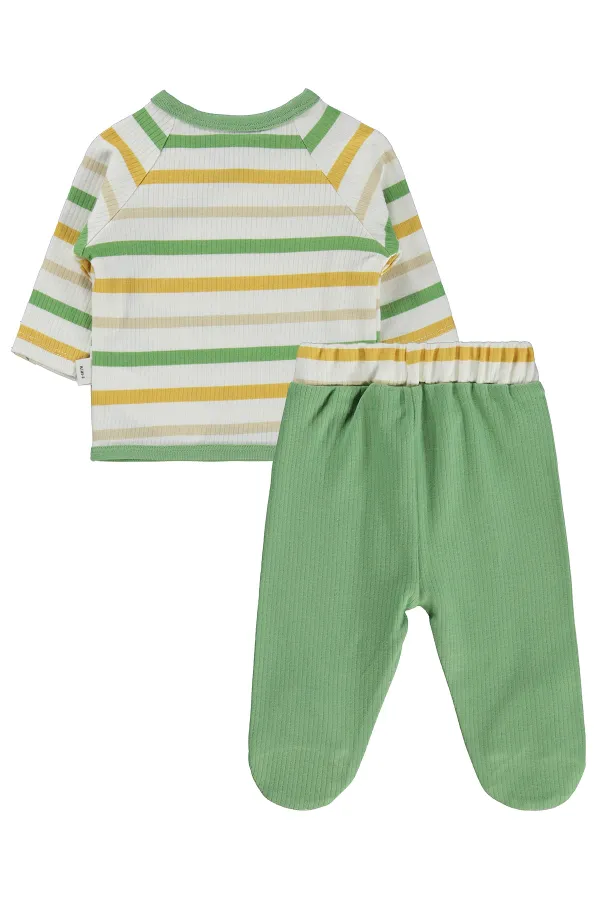 Bebek Zıbın Takımları 0-24 Ay Ekru - Paket