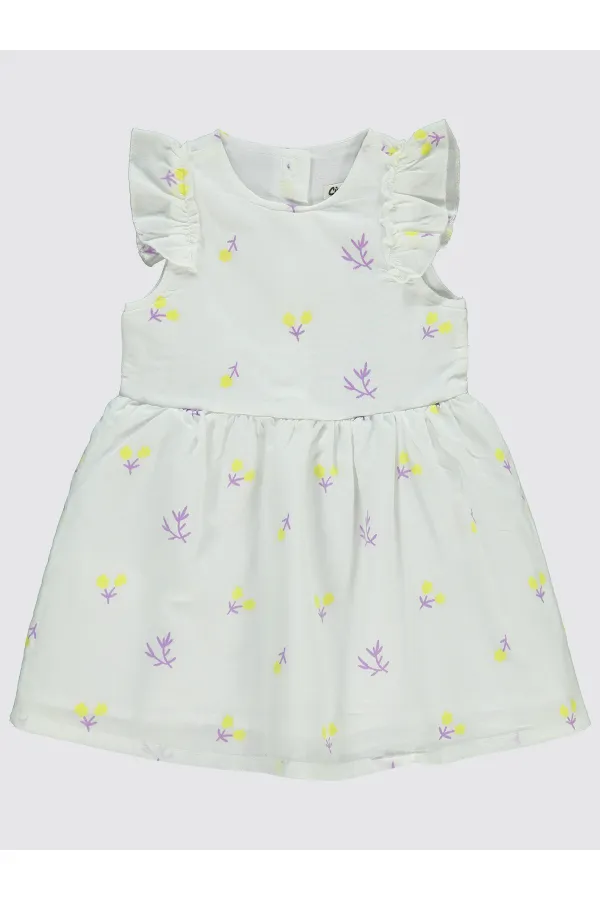 Girl's Vest and Dress 2-5 Years Old Ecru - Package