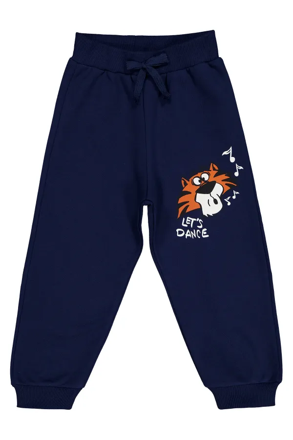 Bas de survêtement bleu marine pour garçon de 2 à 5 ans - Lot