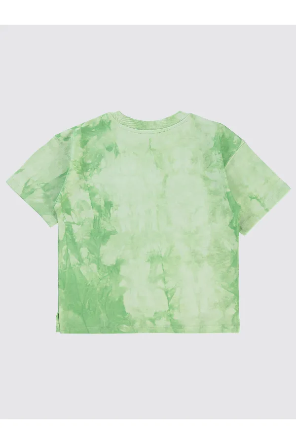 Boys T-Shirt 6-9 Years Old Light Green - Package
