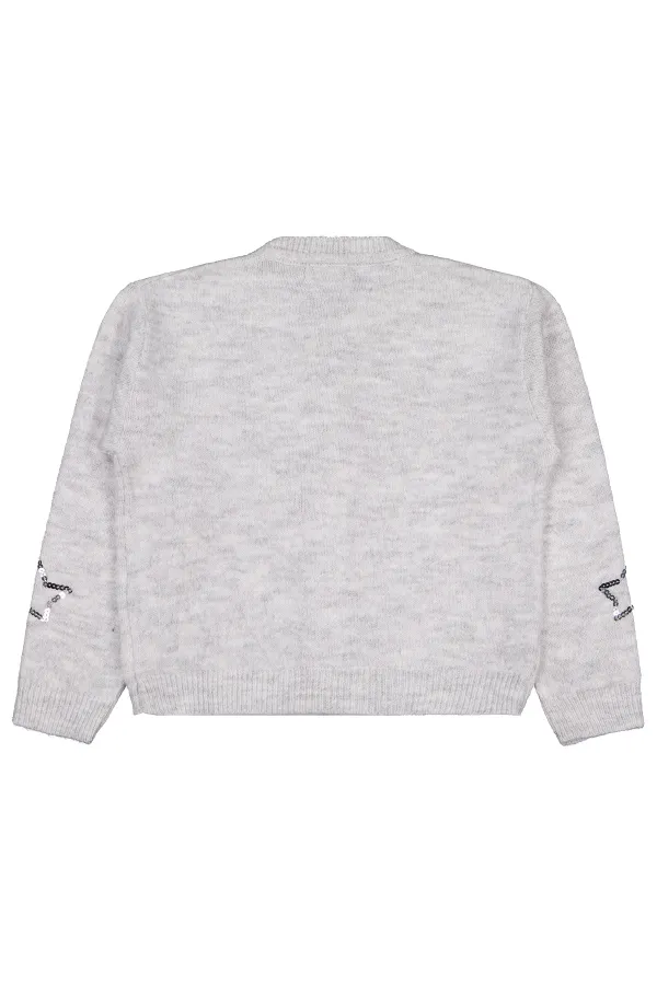 Kız Çocuk Hırka 6-9 Yaş Karmelanj - Paket