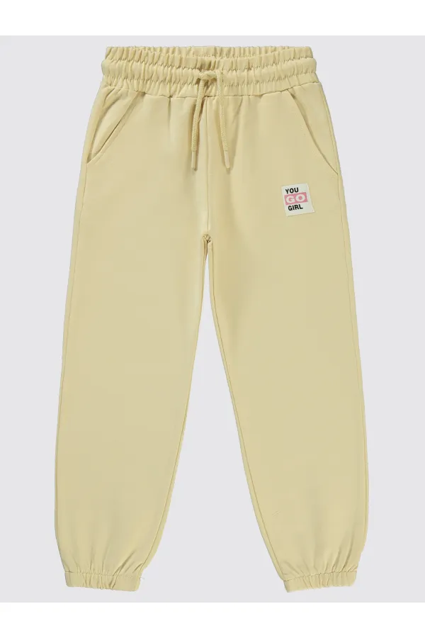 Bas de survêtement pour fille de 6 à 9 ans, motif arbre blond - Emballage