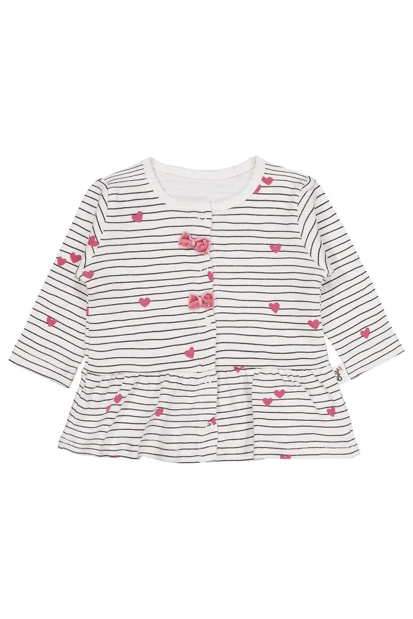 Bebek Pijama Takımı 0-24 Ay Ekru - Paket