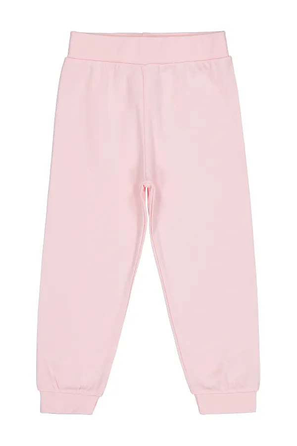 Bas de survêtement rose pour fille (2-5 ans) - Lot