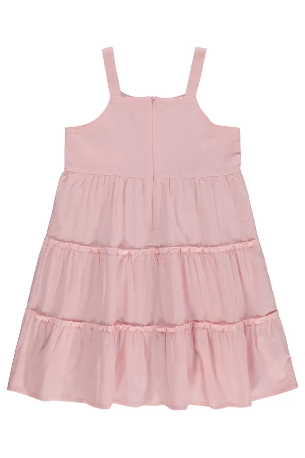 Combinaison et robe pour filles, 6-9 ans, rose - Emballage