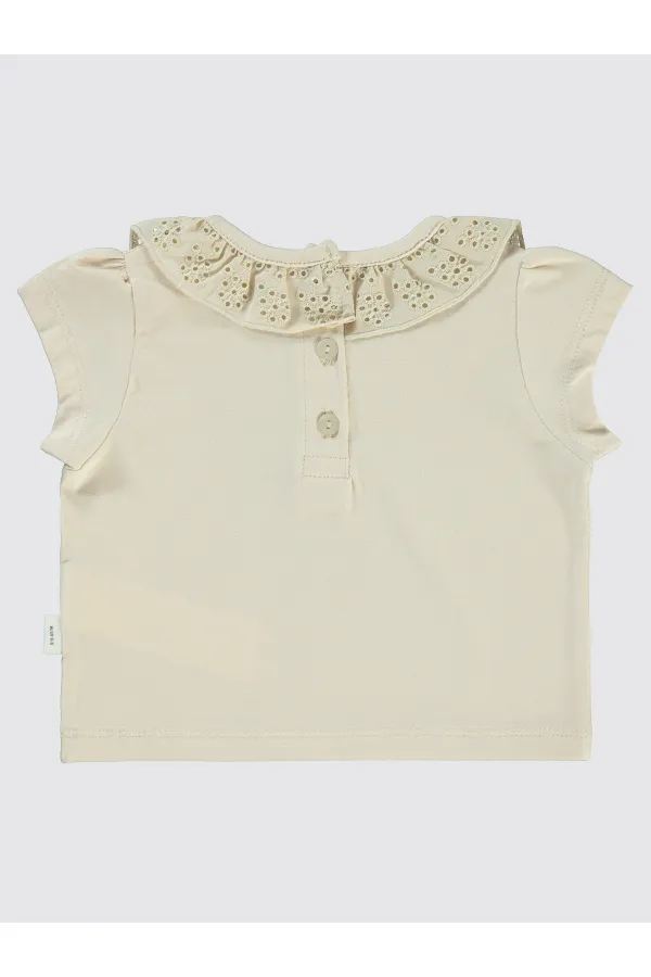 Lot de T-shirts bébé 6-18 mois ivoire