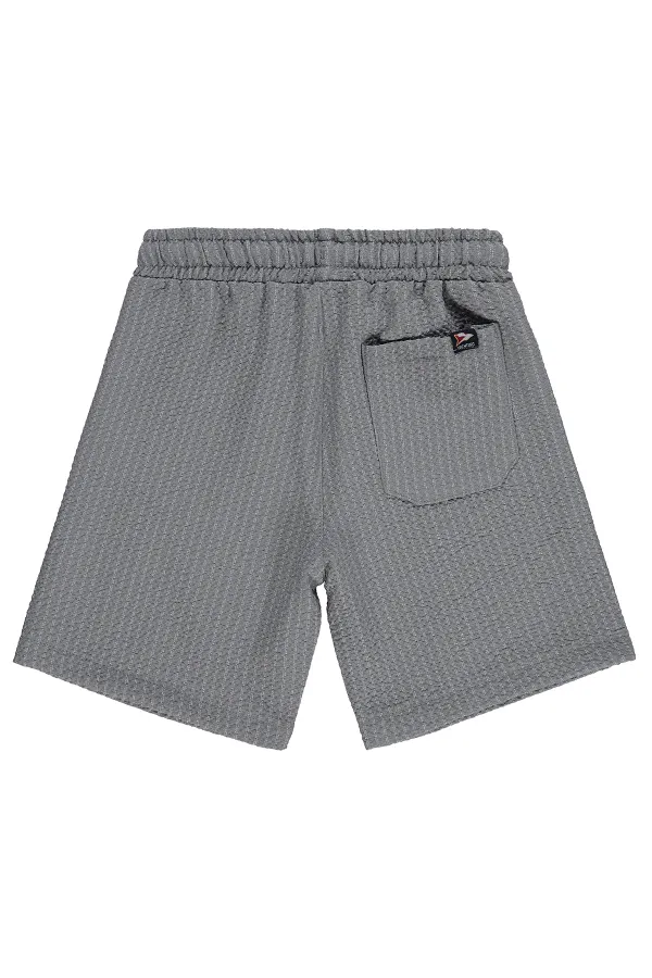 Short garçon, 6-9 ans, gris - Lot