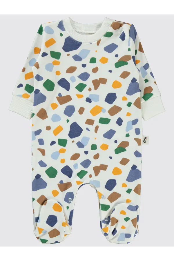 Grenouillères bébé 0-24 mois écru - Paquet