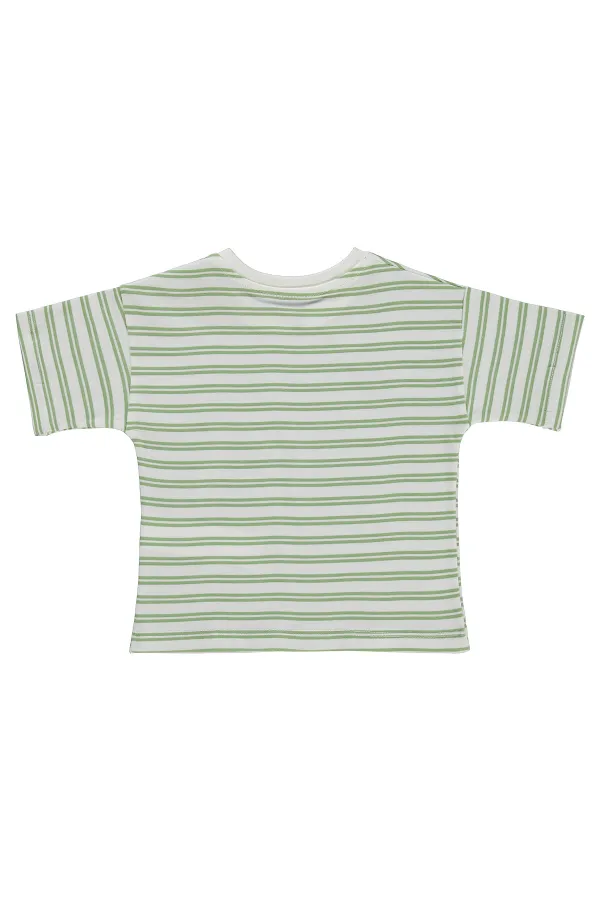 Bebek Tişört Km 0-24 Ay Soft Haki - Paket