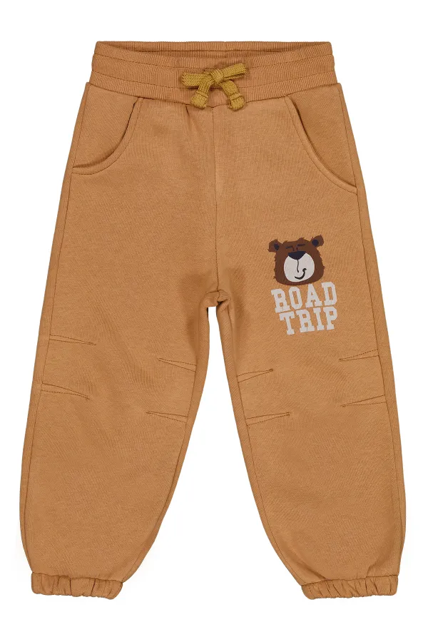 Bas de survêtement garçon 2-5 ans Cannelle - Lot