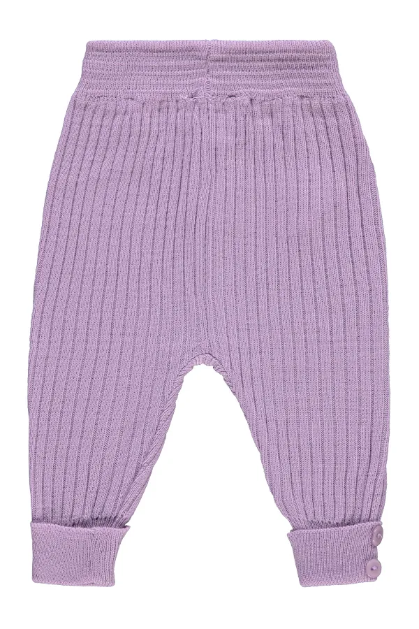 Baby Tracksuit Bottoms 0-24 Months Lilac - Pack