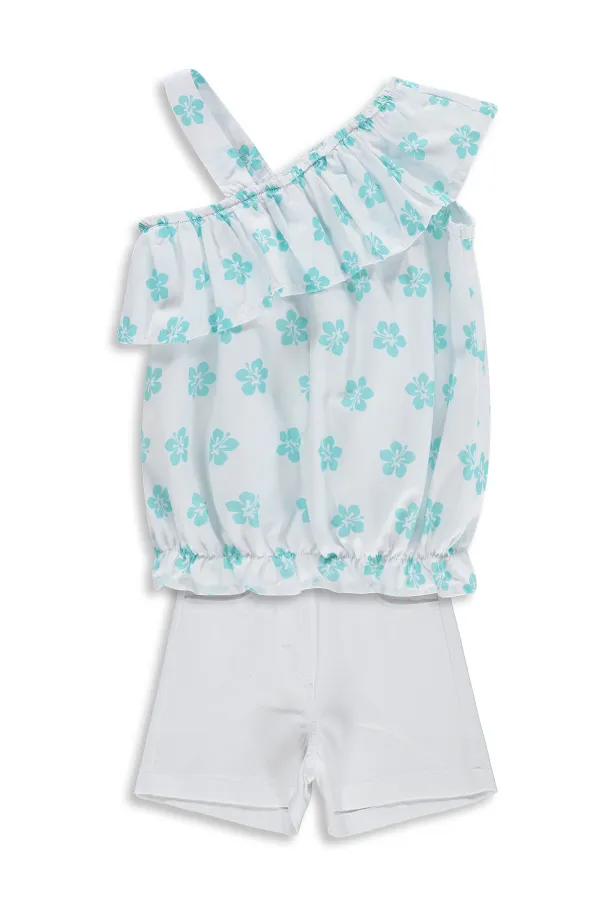 Ensemble pour fille, 6-9 ans, blanc cassé - Emballage