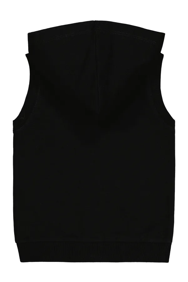 Kız Çocuk Yelek 2-5 Yaş Siyah - Paket