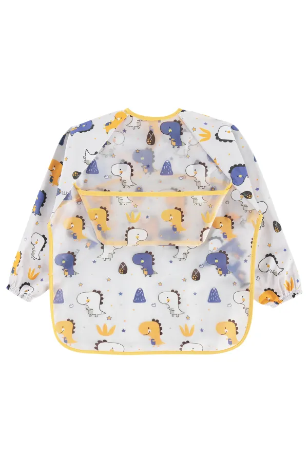 Bebek Mama Önlüğü 0-24 Ay Ekru - Paket