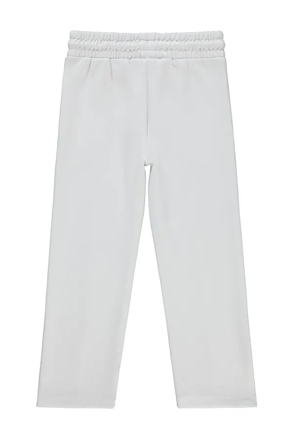 Girl's Tracksuit Bottoms 10-13 Years White - Pack