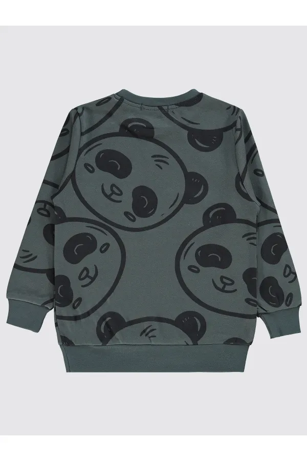 Boy Sweatshirt 2-5 Years Old Anthracite - Package