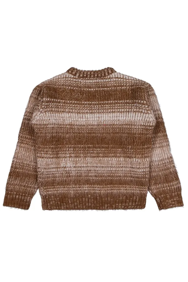 Pull garçon marron 6-9 ans - Lot