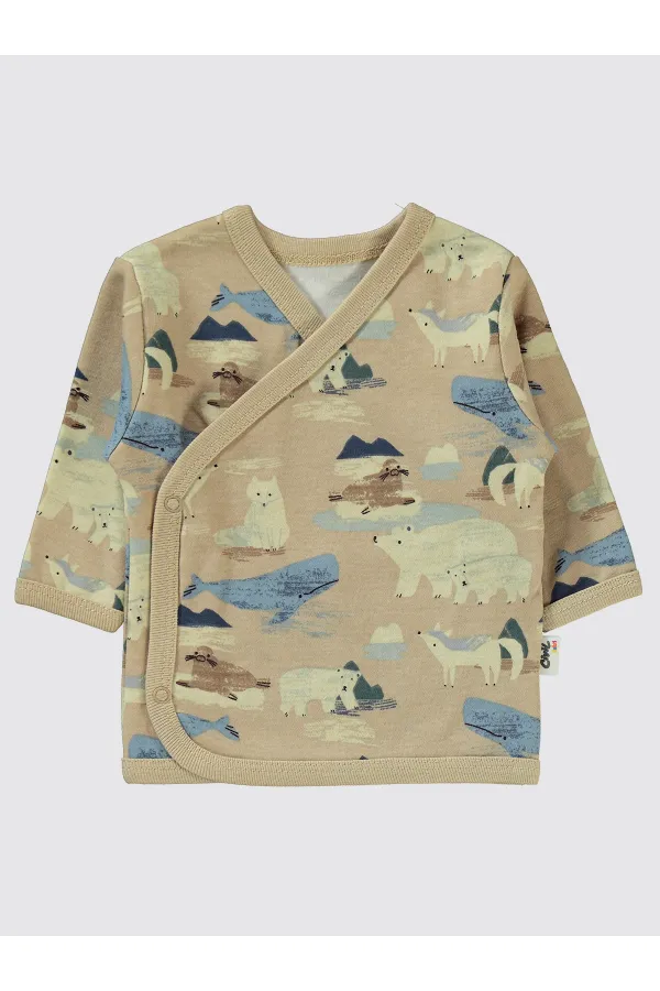 Bebek Zıbın Takımları 0-24 Ay Sütlükahve - Paket