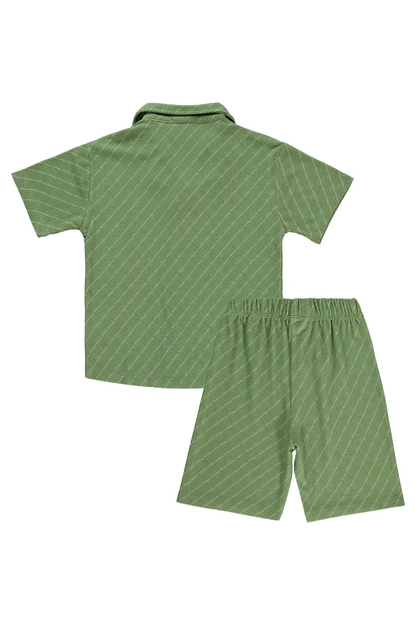 Boys' Suit 6-9 Years Green - Package