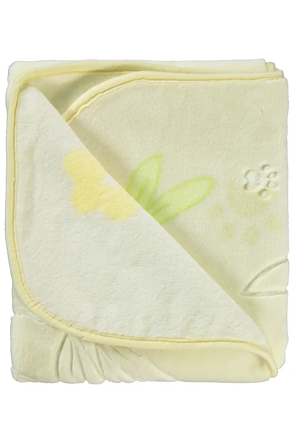 Couverture et lange pour bébé 0-24 mois couleur os - Emballage