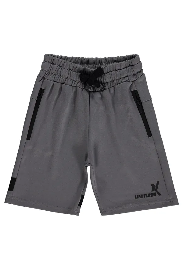 Erkek Çocuk Kapri 10-13 Yaş Gri - Paket