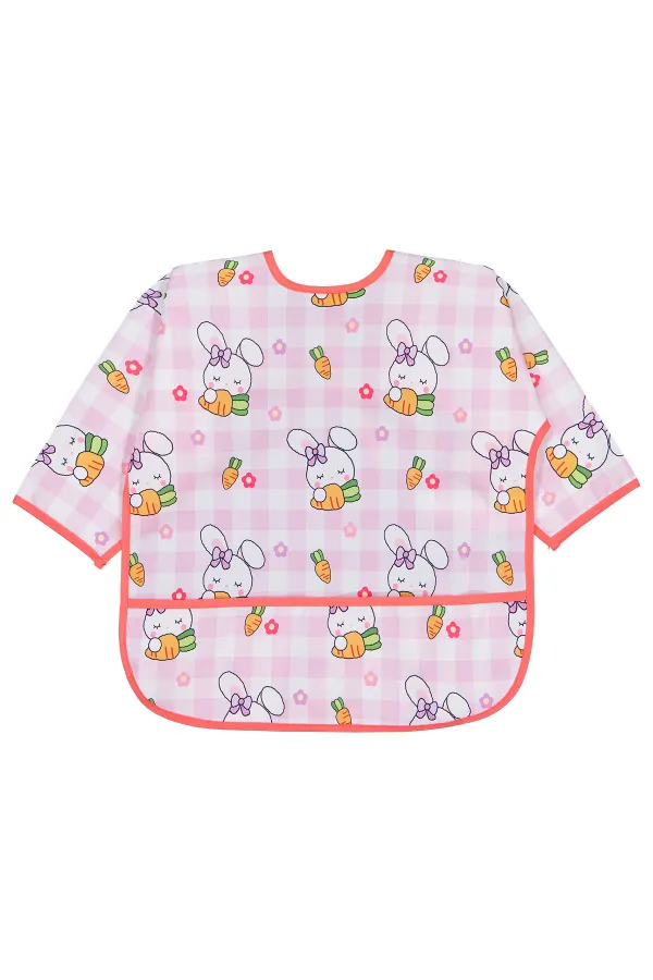 Bavoir bébé rose 0-24 mois - Emballage