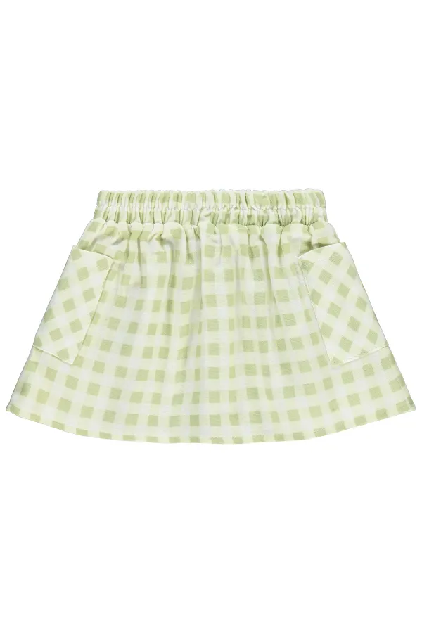 Jupe bébé 6-18 mois vert clair - Emballage