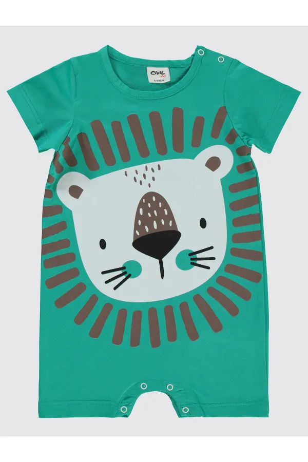 Baby Rompers 0-24 Months Mint - Package