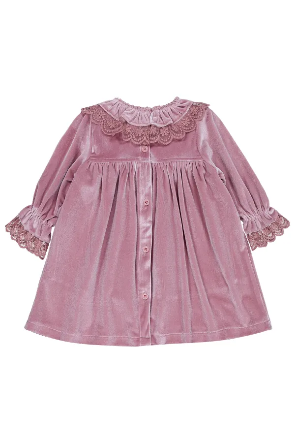 Bebek Jile ve Elbise 0-24 Ay Soft Pembe - Paket