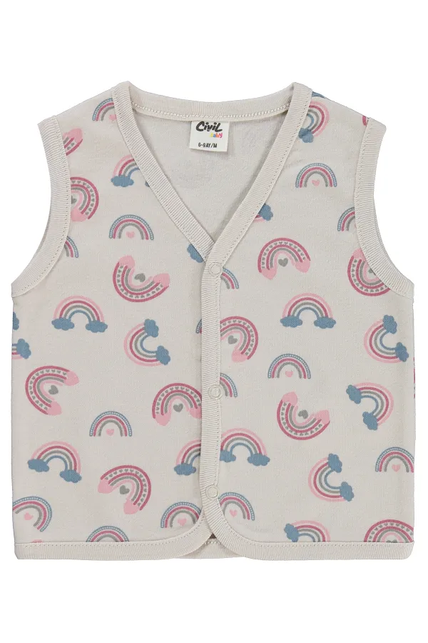 Body bébé 0-24 mois couleur pierre - Emballage