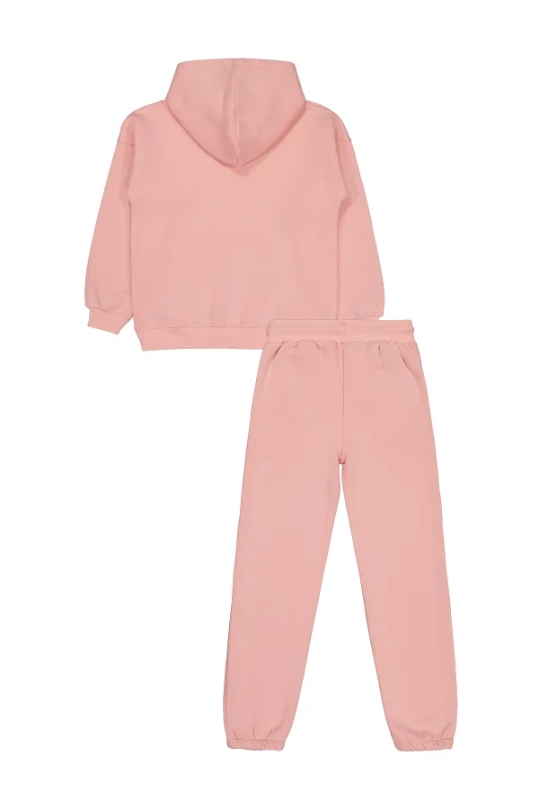 Girls Tracksuit Set 10-13 Years Pink - Package