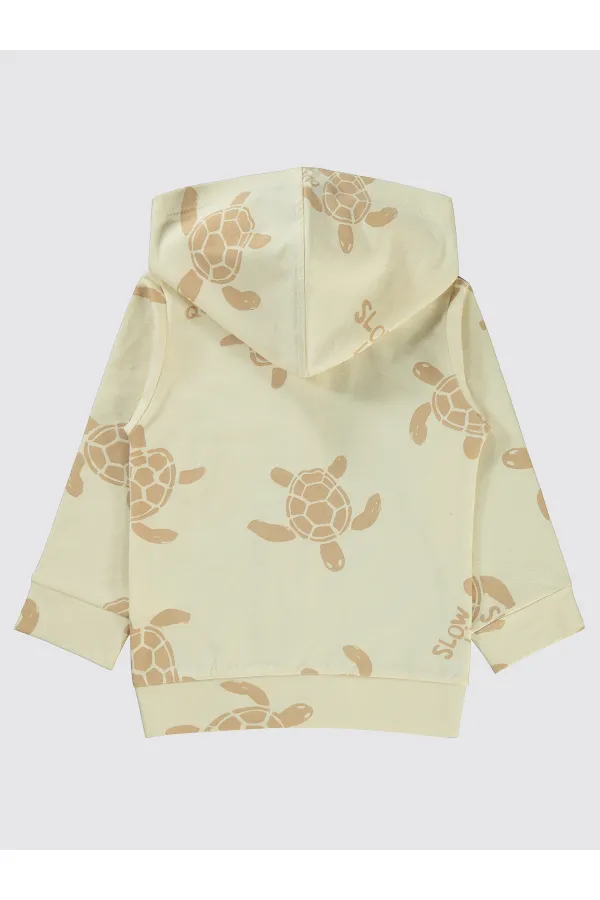 Erkek Çocuk Hırka 2-5 Yaş FilDişi - Paket