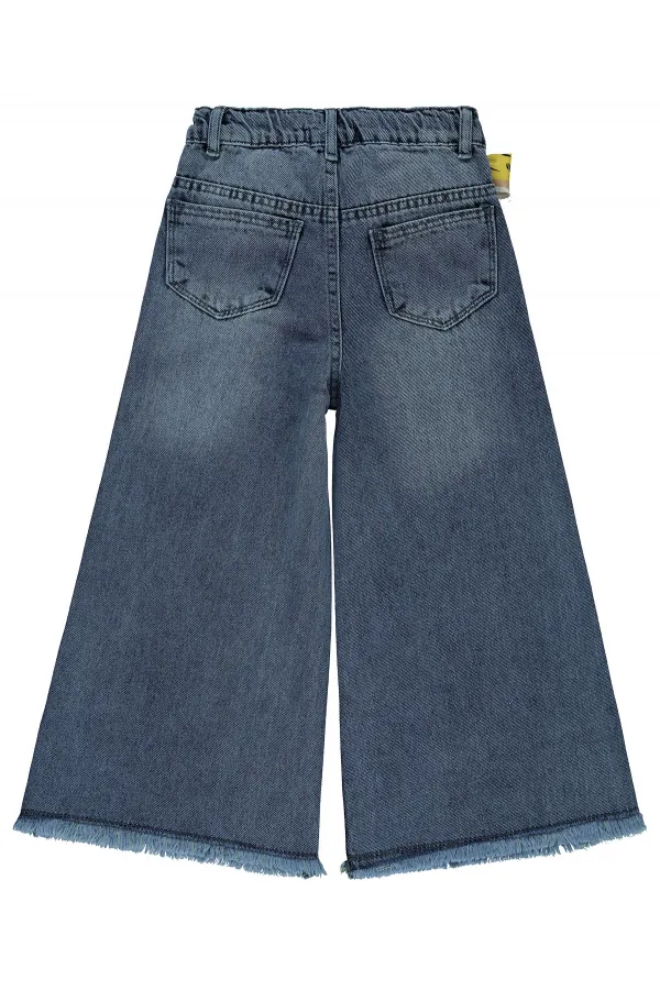 Kız Çocuk Pantolon 10-13 Yaş Buz Mavi - Paket