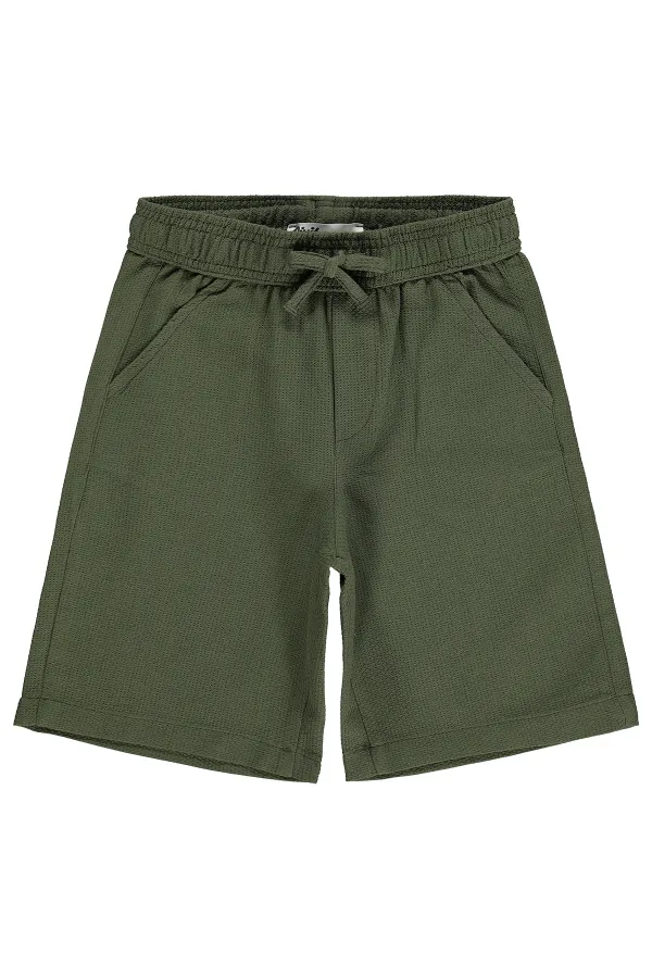 Boys' Capri Pants, Ages 6-9, Khaki - Pack